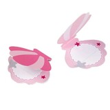 Table cards pink shell 8 pieces