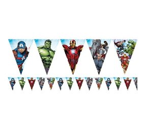Procos Party Vlaggen slinger Mighty Avengers  2,3m Procos Party Vlaggen slinger Mighty Avengers  2,3m