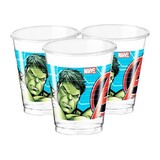Procos Party Tasse à café Mighty Avengers Plastic 200 ml | 8 pièces