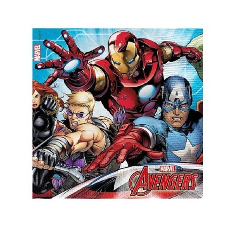 Procos Party Servet Mighty Avengers 33x33 cm | 20 pieces