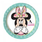 Procos Party Minnie Mouse Tropical 19cm sign 8 pieces Procos Party Minnie Mouse Tropical 19cm sign 8 pieces