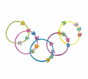 Boland Armbandjes vlinder | 5 stuks Boland Armbandjes vlinder | 5 stuks