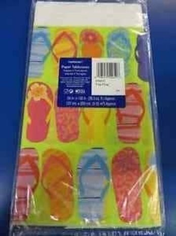 Tafelkleed Slippers papier