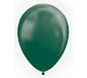 Ballons verts métalliques | 100 pieces