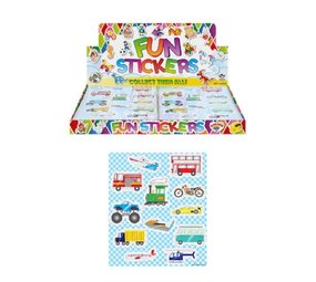 Henbrandt Fun stickers Voertuigen | per vel Henbrandt Fun stickers Voertuigen | per vel