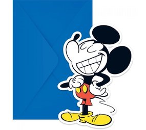Invitation Mickey Mouse Super Cool pieces Invitation Mickey Mouse Super Cool pieces