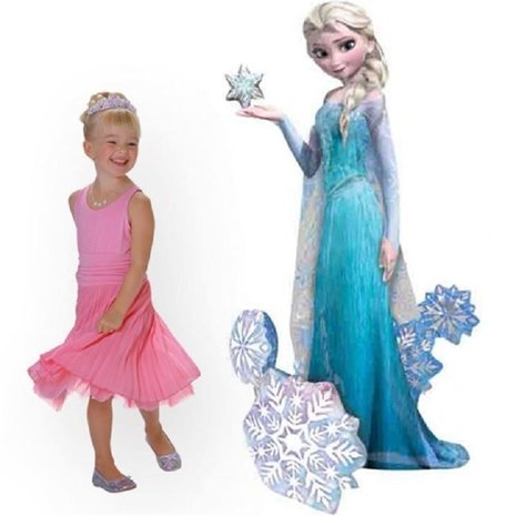 Ballon Airwalker Frozen ELSA 144 cm Ballon Airwalker Frozen ELSA 144 cm