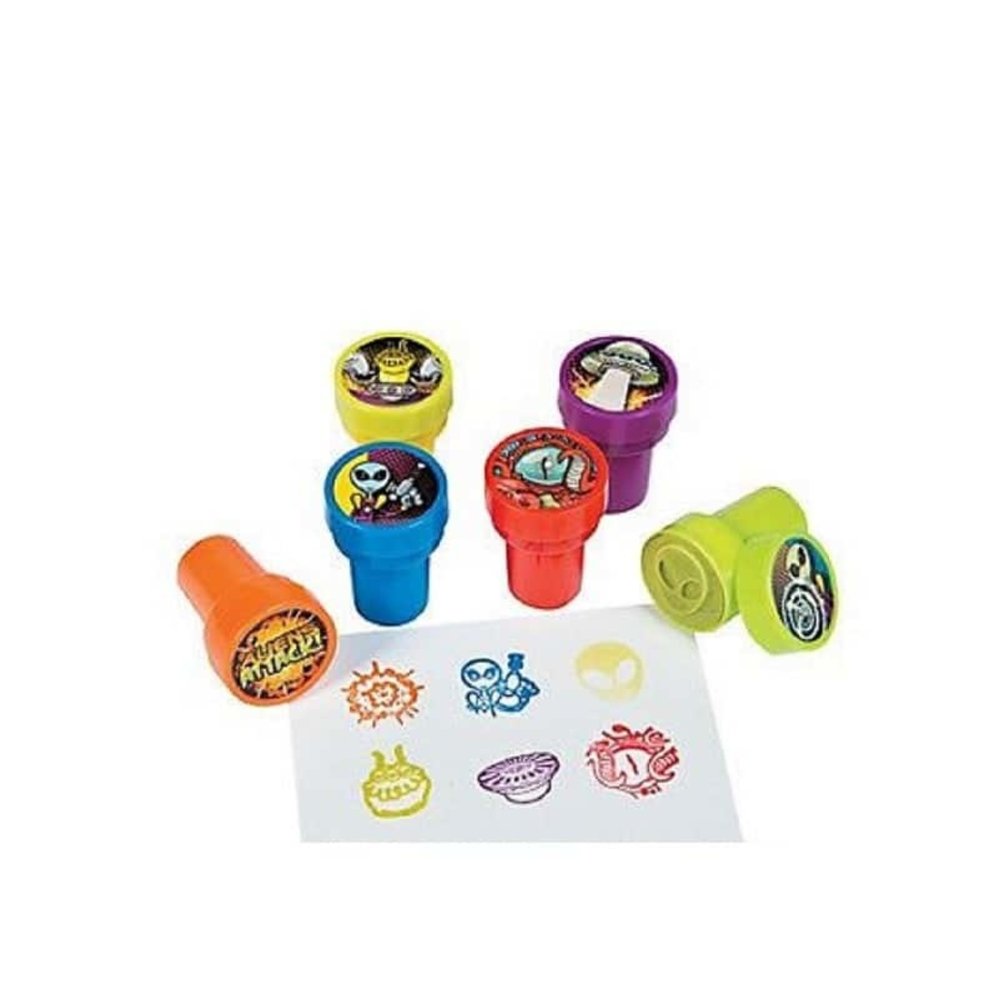 Stempel Alien 6 stuks