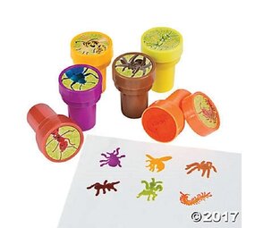 Stempel Insekt 6 stuks