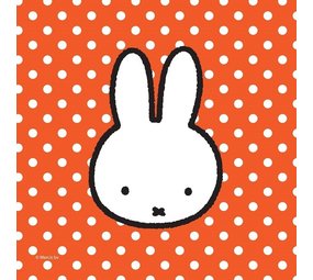 Haza - Witbaard NAPKIN MIFFY Party 25x25cm 20 pièces Haza - Witbaard NAPKIN MIFFY Party 25x25cm 20 pièces