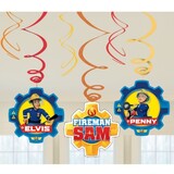 Amscan Decoration Swirl Sam the Fireman 3 Pictures