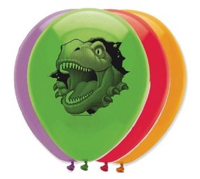 Creative Converting Dino Blast ballonnen 30cm | 6 stuks