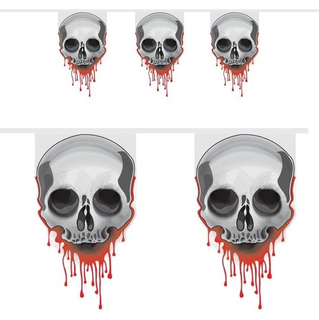 Fahnen Bludern Bluder Skull | 6m Fahnen Bludern Bluder Skull | 6m