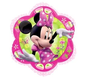 Amscan Ballon d'hélium Minnie Souris Lime-rose Amscan Ballon d'hélium Minnie Souris Lime-rose