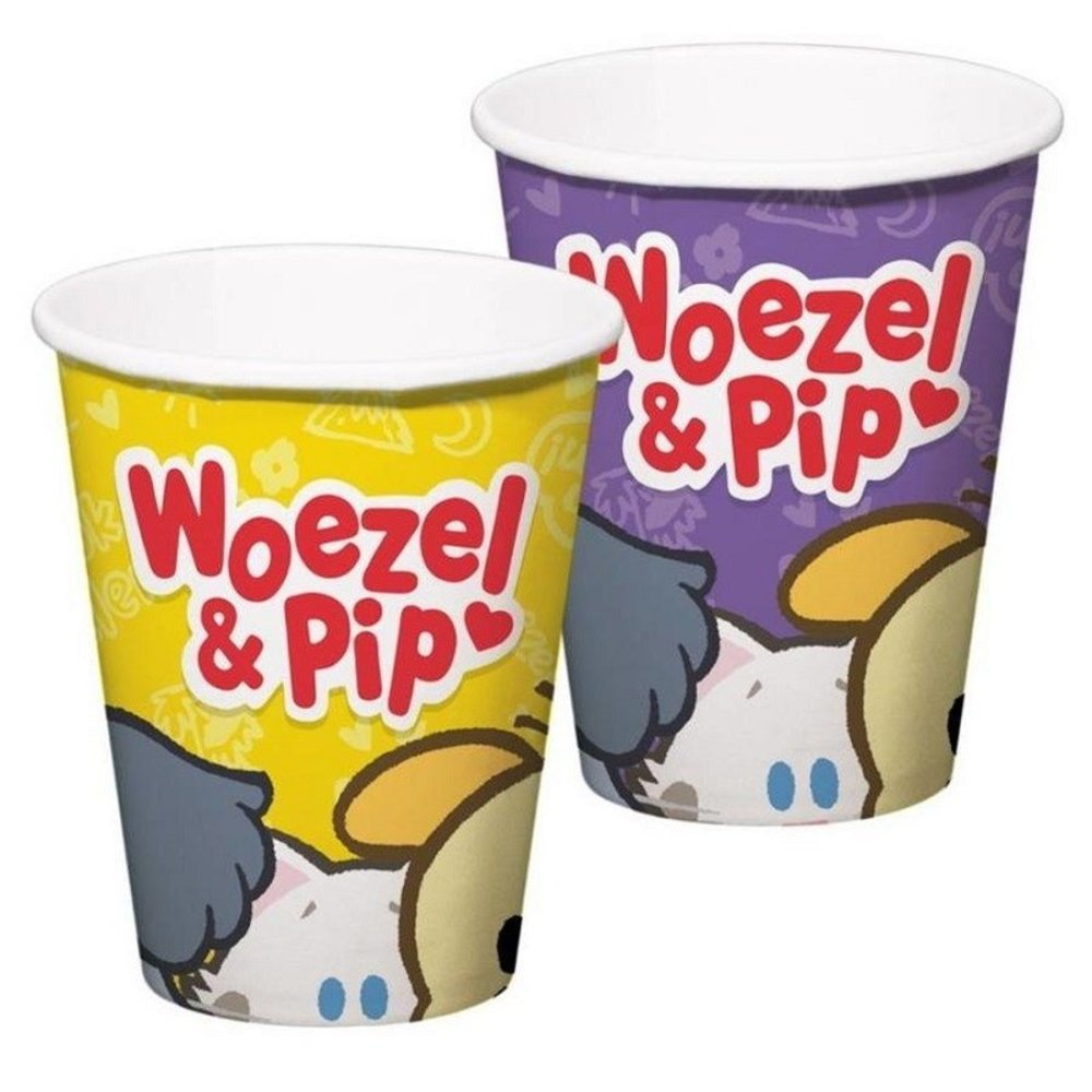 Beker Woezel en Pip 250 ml | 8 stuks