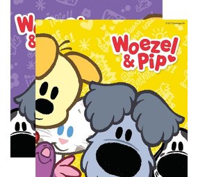 Servetten Woezel en Pip 33x33cm | 20 stuks Servetten Woezel en Pip 33x33cm | 20 stuks