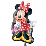 Supershape Foiler Ballon Minnie Souris Rouge Dots blancs Supershape Foiler Ballon Minnie Souris Rouge Dots blancs