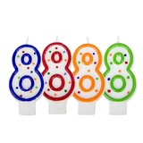 Folat Candle 8 speckled Folat Candle 8 speckled