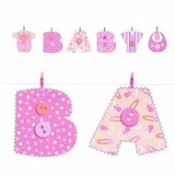 Letter garland Baby Pink Letter garland Baby Pink