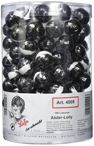 Lolly dropbal | per stuk verpakt Lolly dropbal | per stuk verpakt