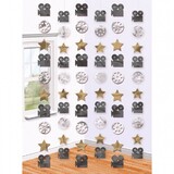 Amscan Décoration suspendue Hollywood 6 pièces Amscan Décoration suspendue Hollywood 6 pièces