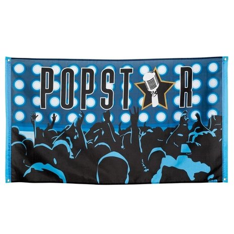 Boland Bannière popstar 90x150cm Boland Bannière popstar 90x150cm
