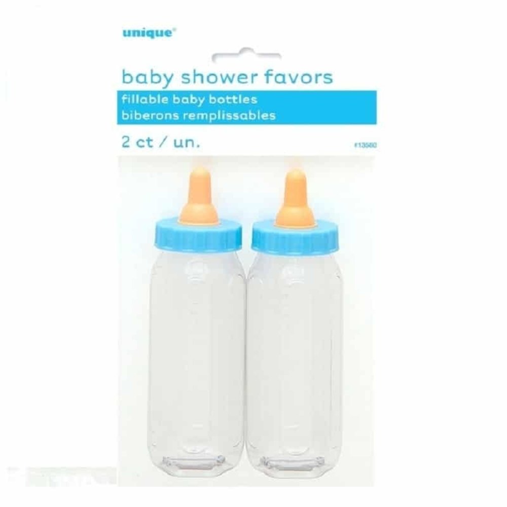 Unique Party Babyflesjes Baby Shower blauw Unique Party Babyflesjes Baby Shower blauw