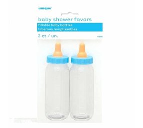 Unique Party Babyflesjes Baby Shower blauw