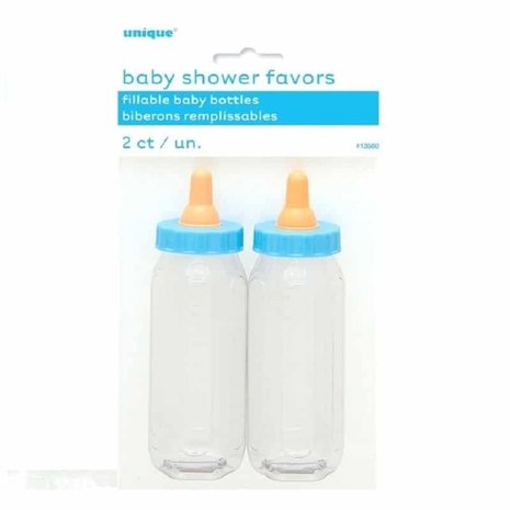 Unique Party Babyflesjes Baby Shower blauw Unique Party Babyflesjes Baby Shower blauw