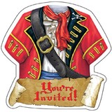 Invitation Pirate Costume Invitation Pirate Costume
