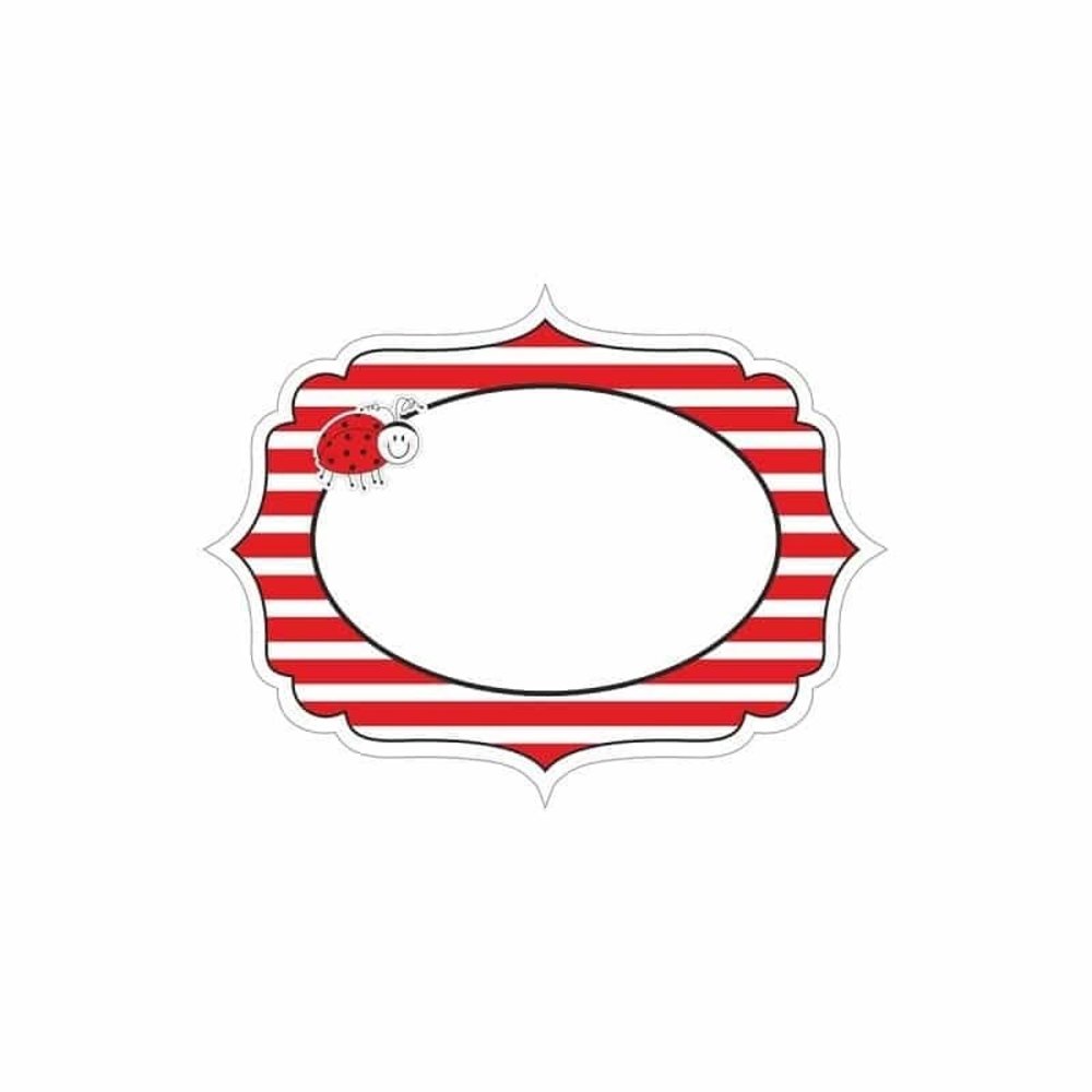 Naam Labels Ladybug Fancy