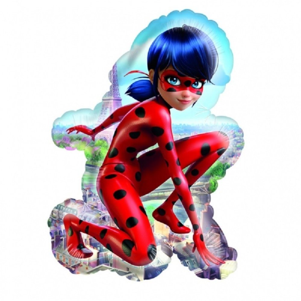 Anagram Foil Ballon Miraculous Ladybug 55x86cm Anagram Foil Ballon Miraculous Ladybug 55x86cm