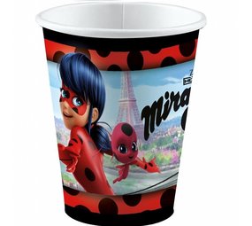 Cup Ladybug Miraculous | 8 pieces Cup Ladybug Miraculous | 8 pieces