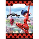 Treat Bag Ladybug - Miraculous 8 pieces