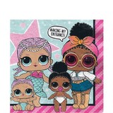 Napkin Lol Surprise 33x33cm | 16 pieces