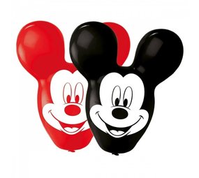 Ballon Mickey Mouse große Ohren 4 Stücke Ballon Mickey Mouse große Ohren 4 Stücke