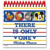 Mickey Mouse spiraal 3D notitieboekje 4 stuks