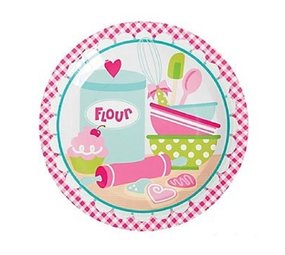 Teller Cupcake Party Backen 23 cm | 8 Stücke Teller Cupcake Party Backen 23 cm | 8 Stücke