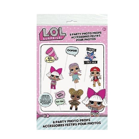 Photo props L.O.L. Surprise 8 -piece Photo props L.O.L. Surprise 8 -piece