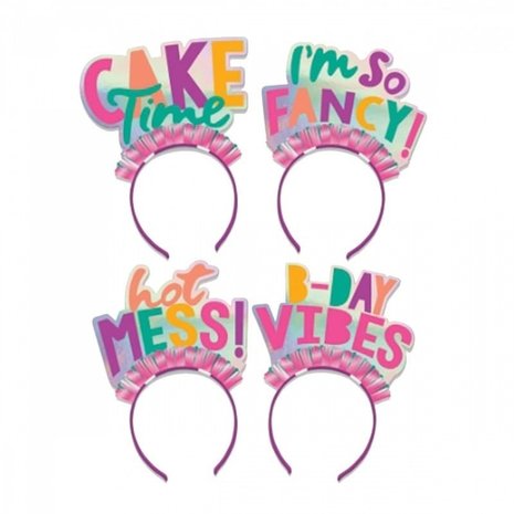 Bandes de cheveux Young et Fab 4 pièces