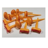 Cupcake Toppers Hamburger et Hotdog 12 pièces Cupcake Toppers Hamburger et Hotdog 12 pièces