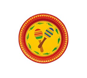 Assiette Fiesta 23cm | 6 morceaux Assiette Fiesta 23cm | 6 morceaux