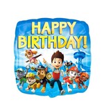 Folieballon Paw Patrol - Happy Birthday | 43 cm Folieballon Paw Patrol - Happy Birthday | 43 cm
