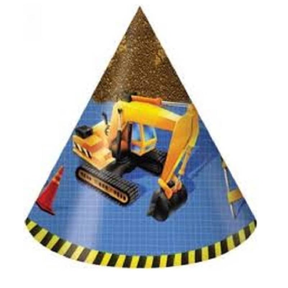 Chapeau de fête en construction 8 pièces Chapeau de fête en construction 8 pièces