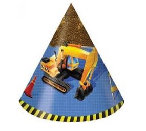 Chapeau de fête en construction 8 pièces Chapeau de fête en construction 8 pièces