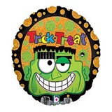 Amscan Folie ballon Holographic Trick or Treat