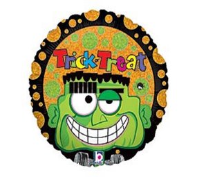 Amscan Foil Balloon Holographic Trick or Treat Amscan Foil Balloon Holographic Trick or Treat