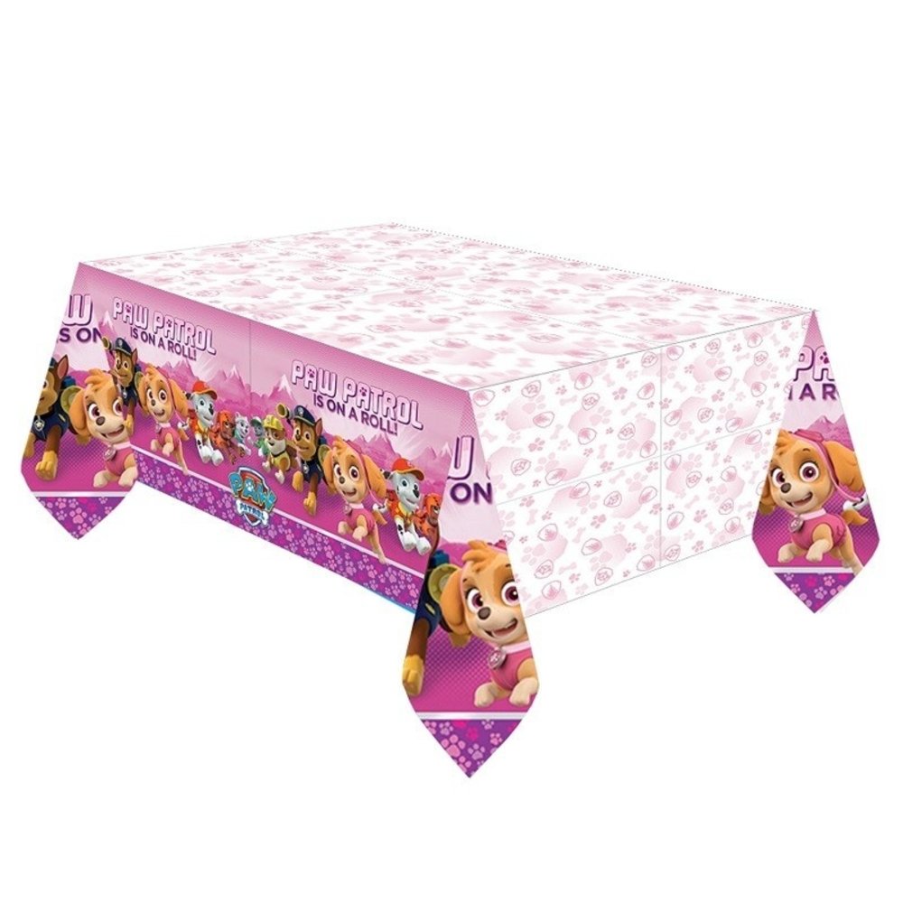 Tischdecke rosa Pfotenpatrouille 1.2x1,8m Tischdecke rosa Pfotenpatrouille 1.2x1,8m