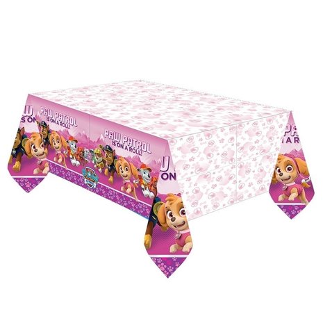 Tischdecke rosa Pfotenpatrouille 1.2x1,8m Tischdecke rosa Pfotenpatrouille 1.2x1,8m