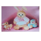 Fille du drapeau de la façade Fille du drapeau de la façade